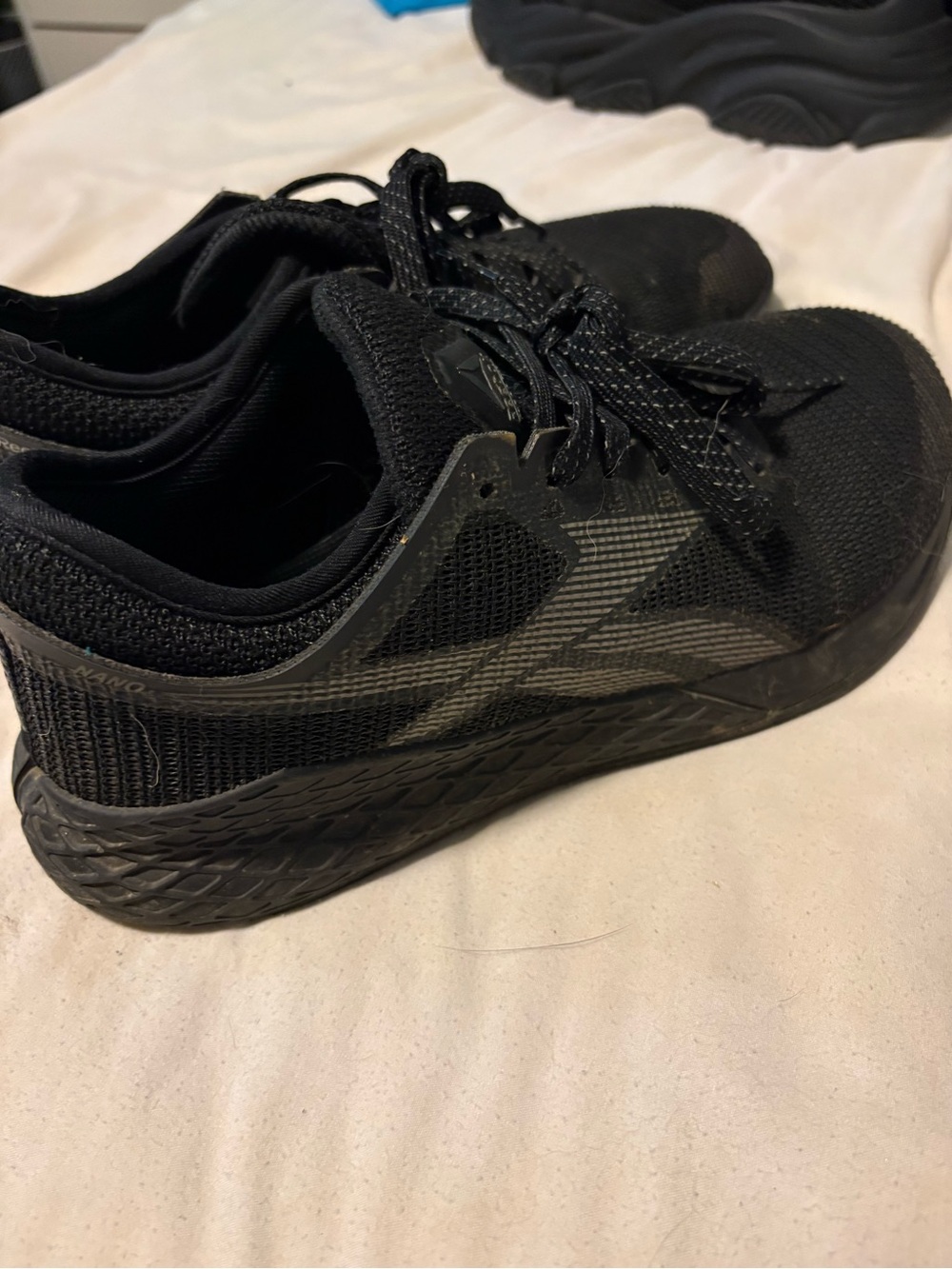 Women's Reebok Black Athletic Running and CrossFit Shoes - Size 9